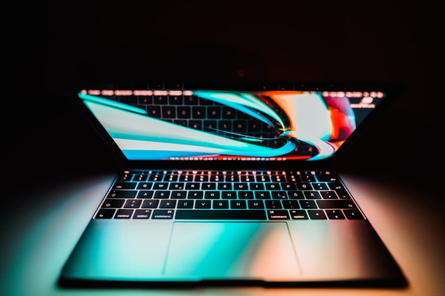 Laptop Keyboard with white backlight